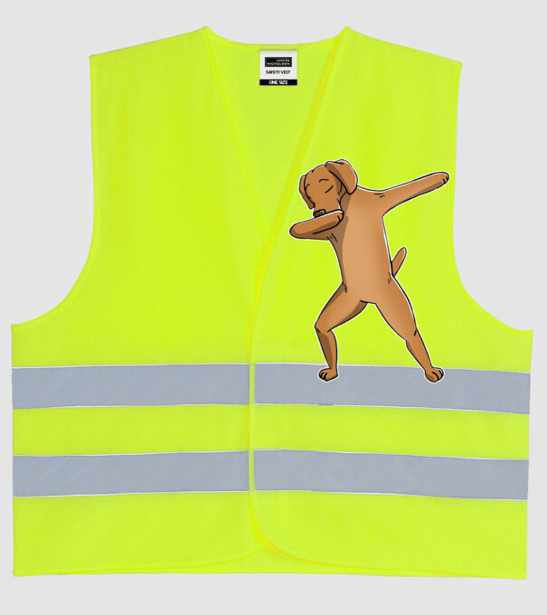 Vișlă DAB model galben neon pe tricou