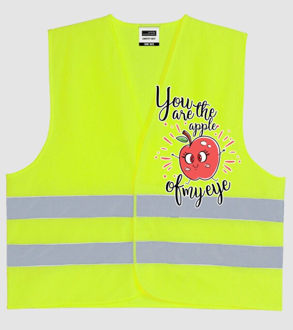 You drive me bananas you are the apple of my eye model galben neon pe tricou