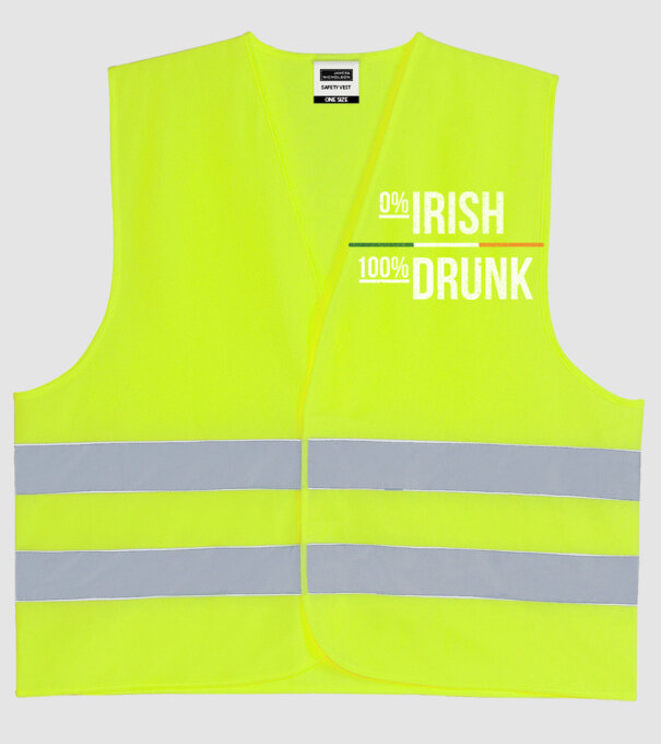 Zero irish model galben neon pe tricou