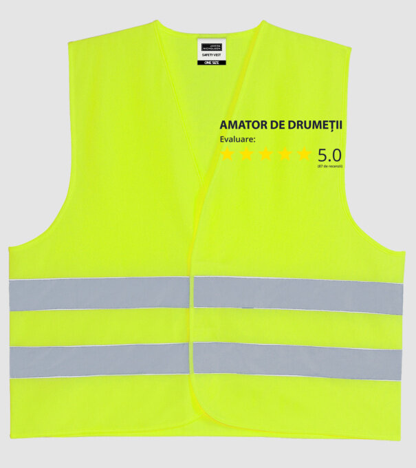 amator de drumeții evaluare model galben neon pe tricou