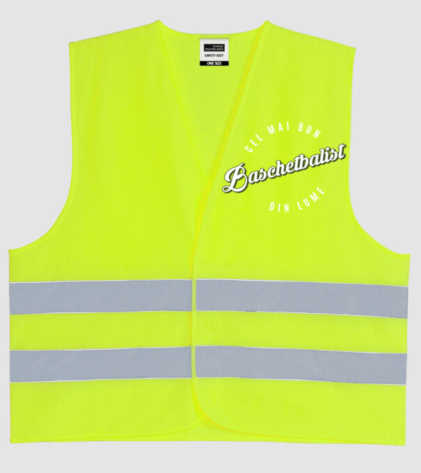 Cel mai bun Baschetbalist din lume model galben neon pe tricou