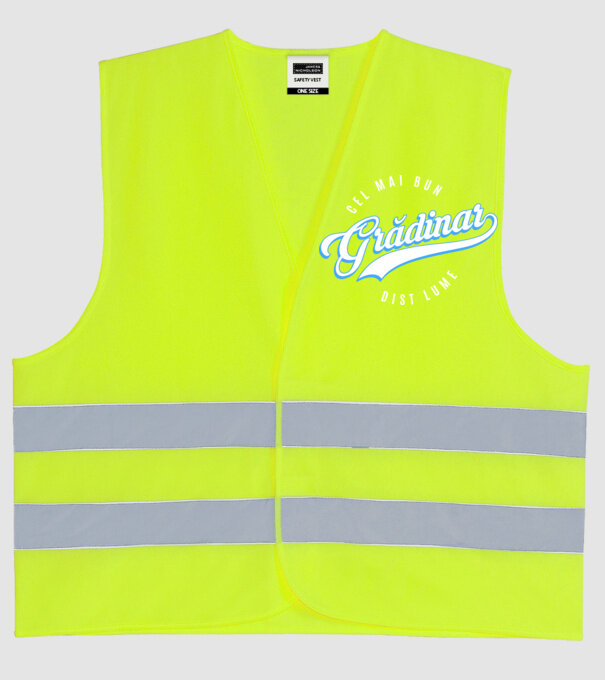 cel mai bun grădinar din lume model galben neon pe tricou