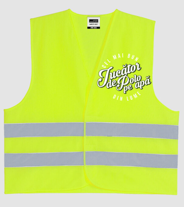 Cel mai bun Jucător de polo pe apă din lume model galben neon pe tricou