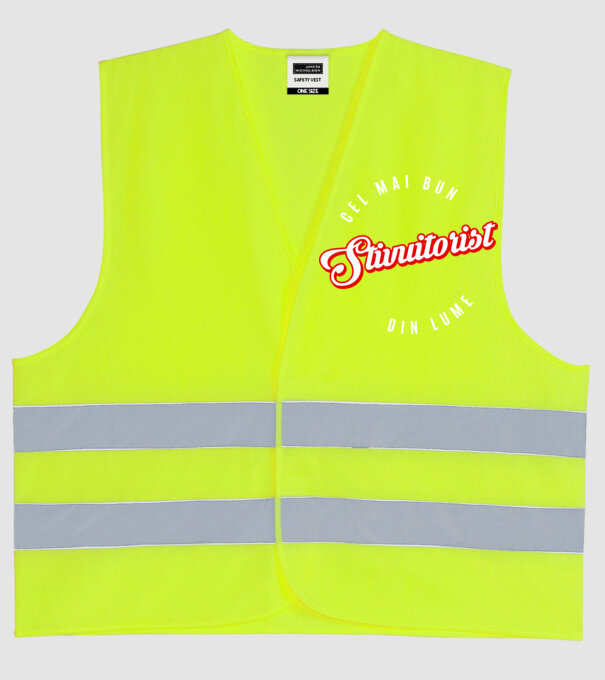 Cel mai bun STIVUITORIST din lume model galben neon pe tricou