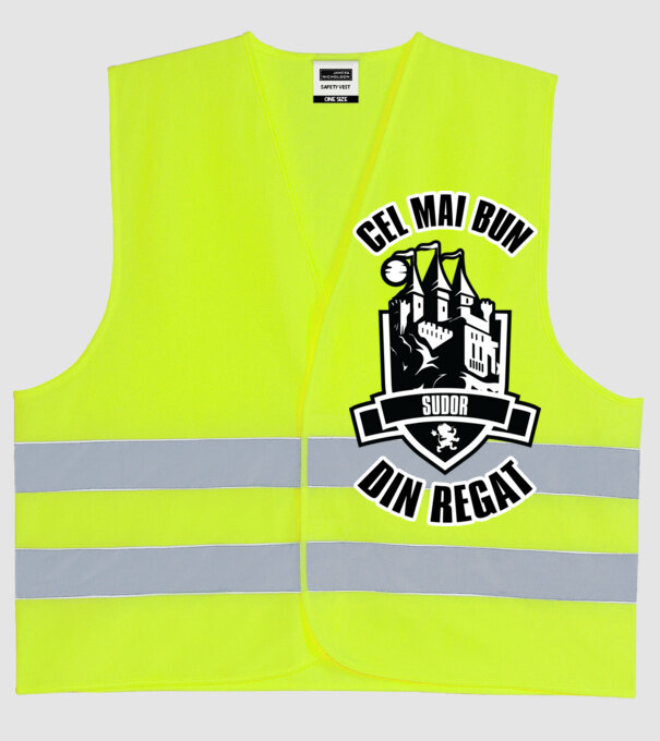 Cel mai bun sudor din regat model galben neon pe tricou