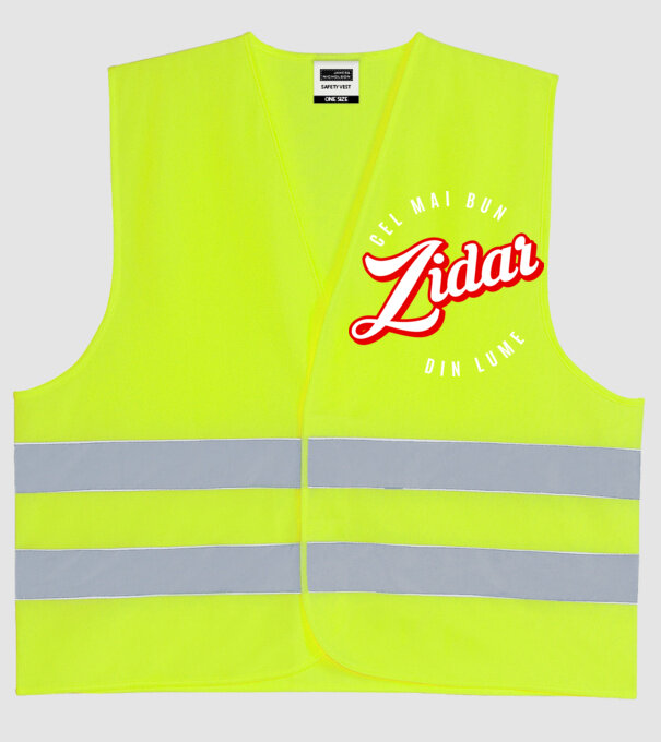 Cel mai bun ZIDAR din lume model galben neon pe tricou
