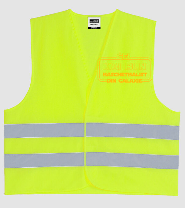 Cel mai bun baschetbalist din galaxie model galben neon pe tricou