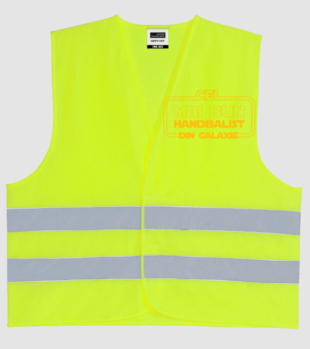 Cel mai bun handbalist din galaxie model galben neon pe tricou