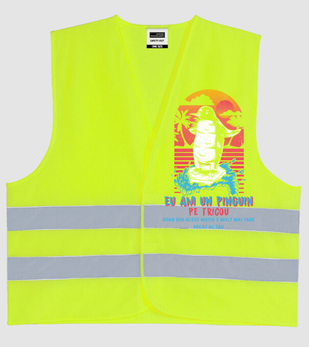 eu am un pinguin pe tricou - doar din acest motiv e mult mai tare decât al tău model galben neon pe tricou