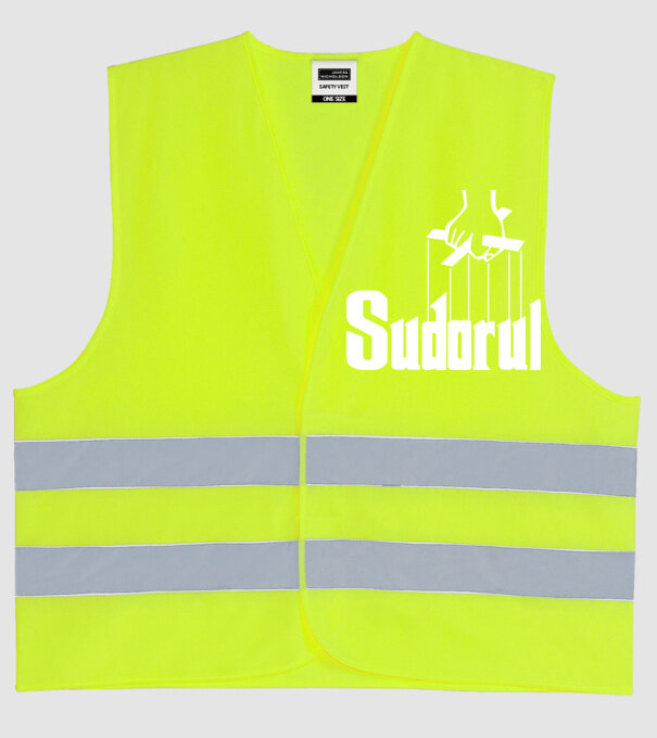 Sudorul model galben neon pe tricou