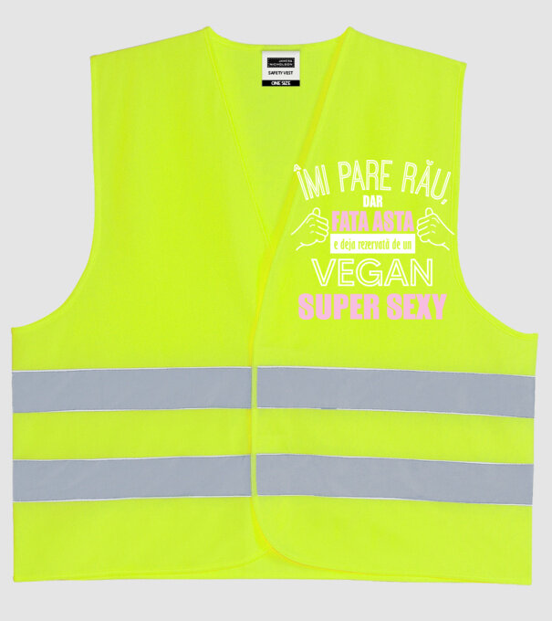 mi pare rău, dar fata asta e deja rezervată de un vegan super sexy model galben neon pe tricou
