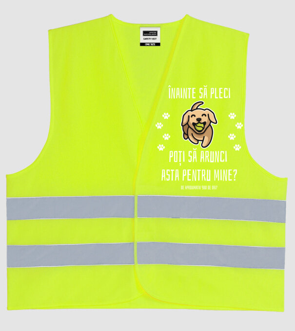 înainte să pleci, poți să arunci asta pentru mine? de aproximativ 900 de ori? model galben neon pe tricou