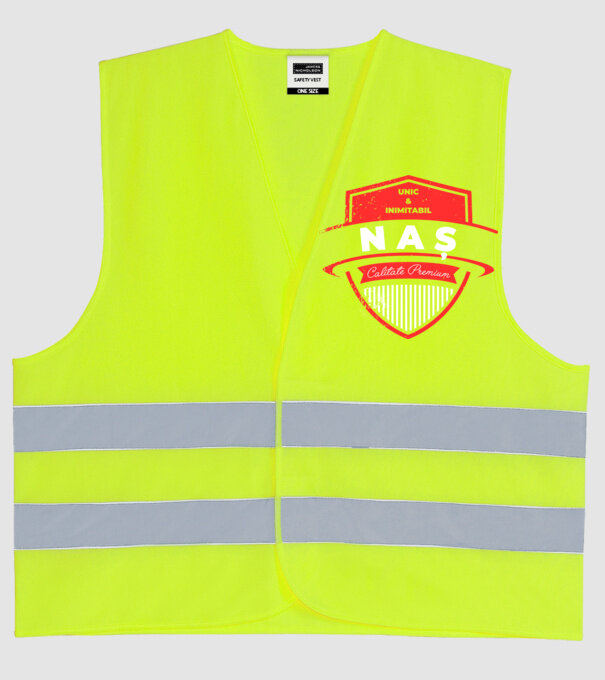 naș unic & inimitabil - calitate premium model galben neon pe tricou