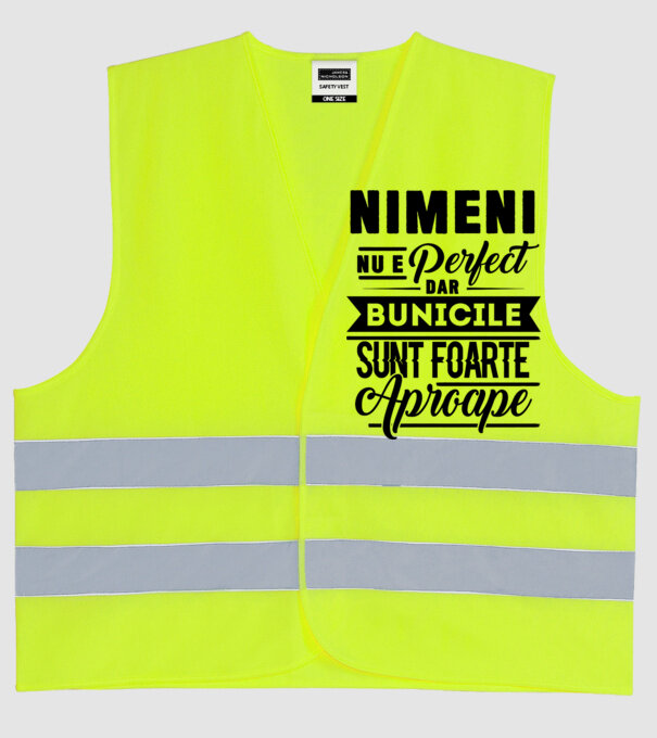 Nimeni nu e perfect, dar bunicile sunt foarte aproape model galben neon pe tricou