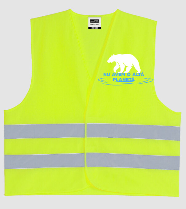 Nu avem o altă planetă model galben neon pe tricou