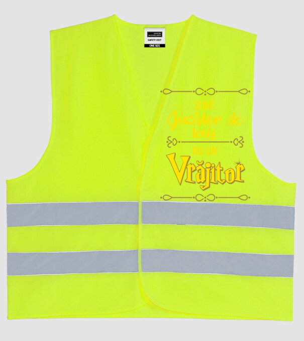 sunt jucător de tenis, nu un vrăjitor model galben neon pe tricou