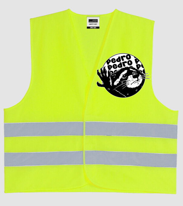 Pedro circle model galben neon pe tricou