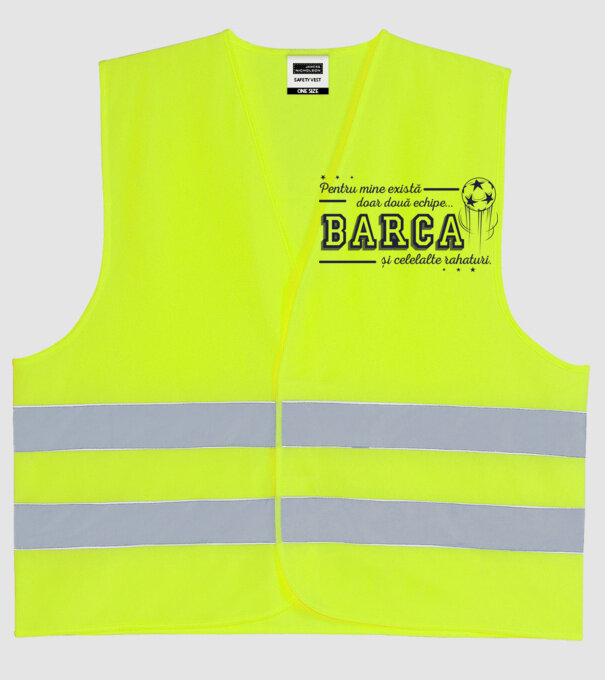 Pentru mine există doar două echipe, Barca și celelalte rahaturi model galben neon pe tricou