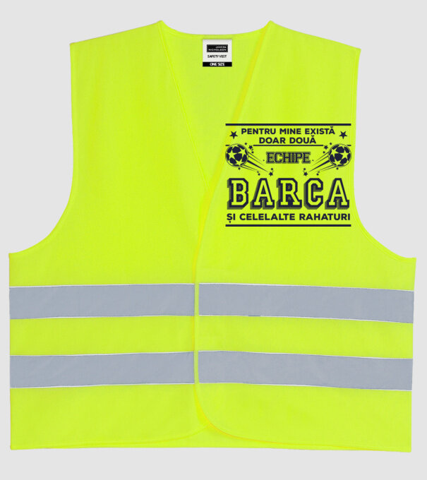 Pentru mine există doar două echipe, Barca și celelalte rahaturi model galben neon pe tricou