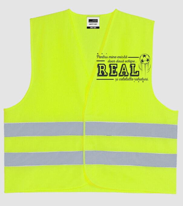 Pentru mine există doar două echipe, Real și celelalte rahaturi model galben neon pe tricou