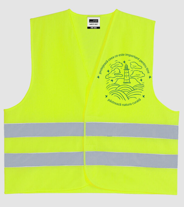 protejează ceea ce este important pentru tine - păstrează natura curată model galben neon pe tricou