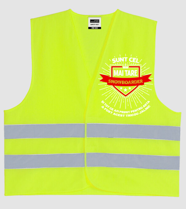 sunt cel mai tare snowboarder_D2055572 model galben neon pe tricou