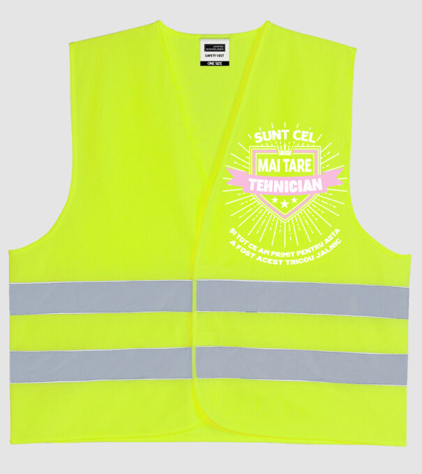 Sunt cel mai tare tehnician de unghii și tot ce am primit pentru asta a fost acest tricou jalnic model galben neon pe tricou
