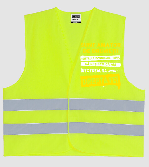 sunt amator de drumeții - pentru a economisi timp, să reținem că am întotdeauna dreptate model galben neon pe tricou
