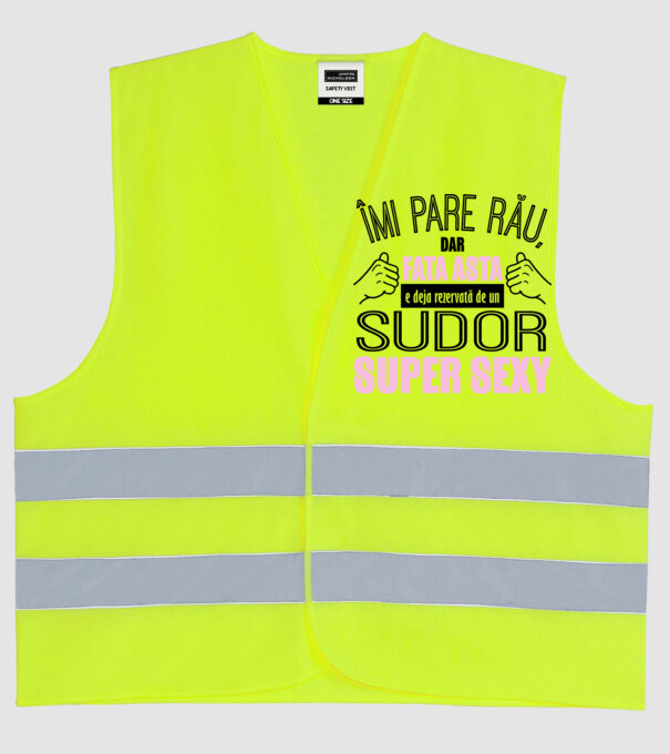 Îmi pare rău, dar fata asta e deja rezervată de un SUDOR super sexy model galben neon pe tricou