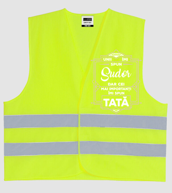 Unii îmi spun_Sudor model galben neon pe tricou