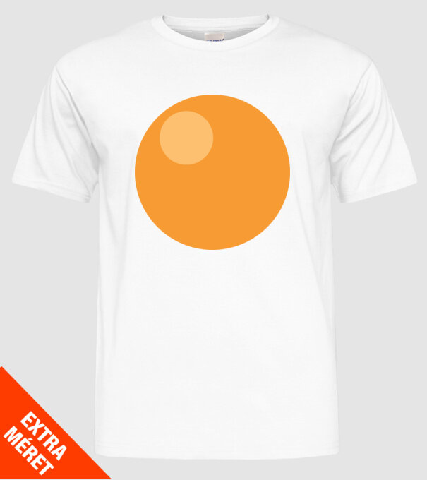 Ouă carnaval model alb pe tricou