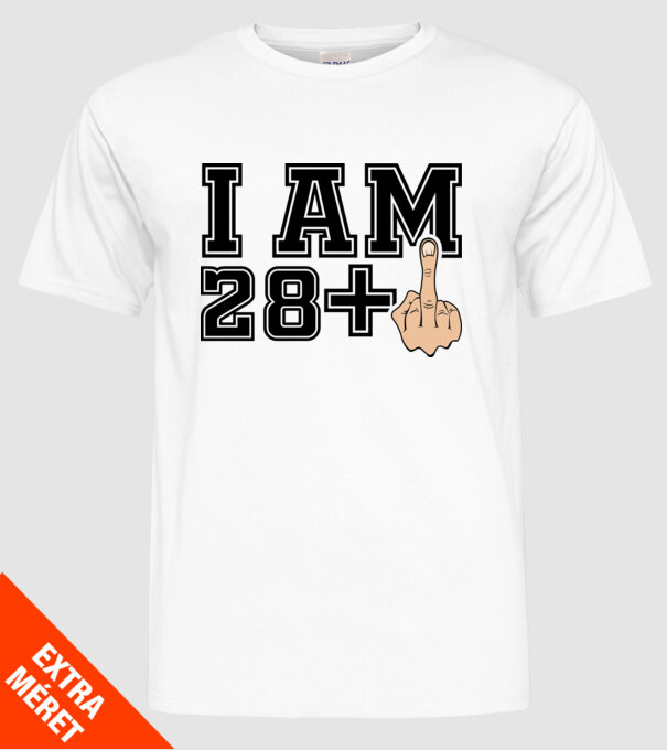Funny Birthday I am 29 model alb pe tricou