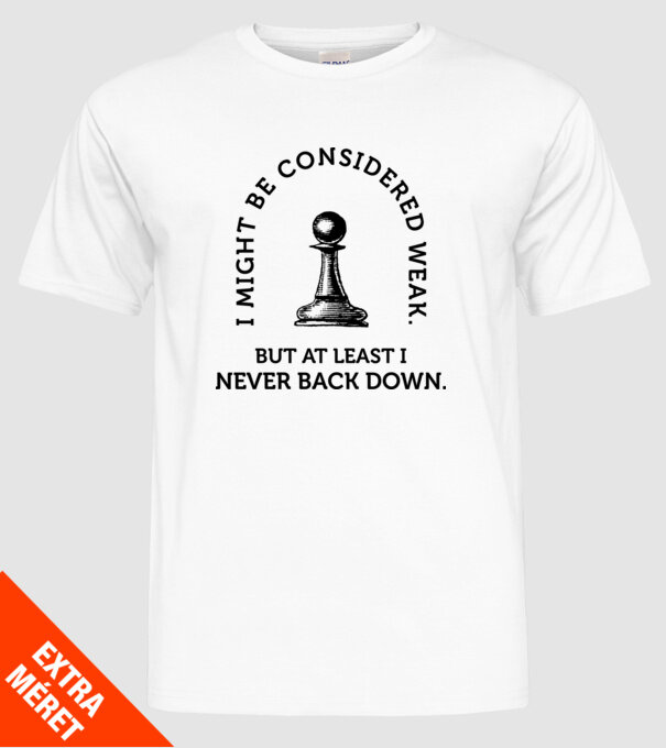I might be considered weak lght model alb pe tricou