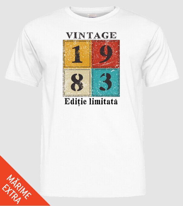 1983 - Ediție limitată model alb pe tricou