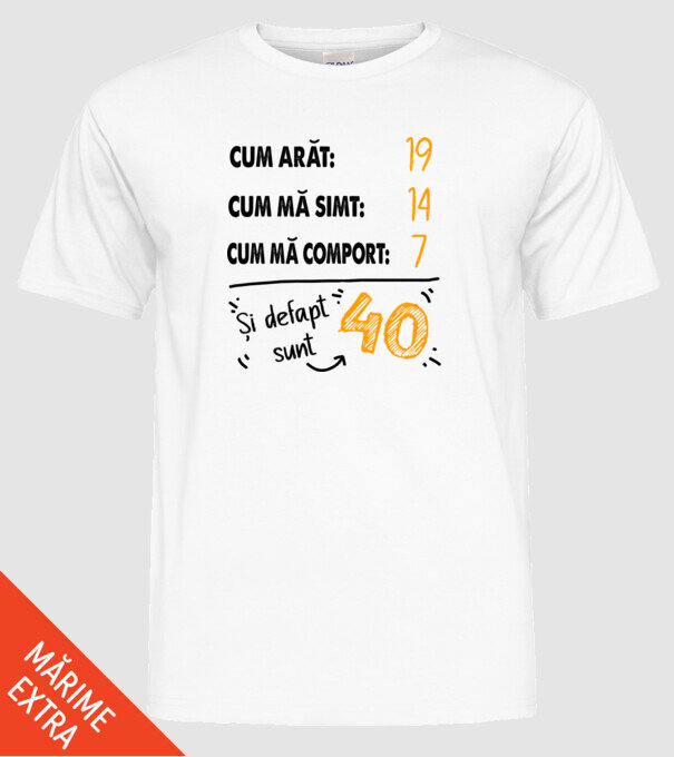 Aspect, senzație, comportament 40 Alb model alb pe tricou