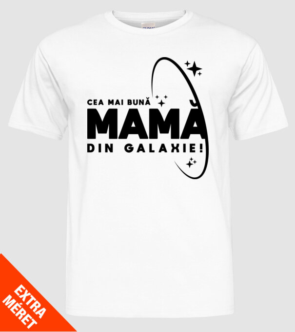 Cea mai bună bunică din Galaxie! model alb pe tricou