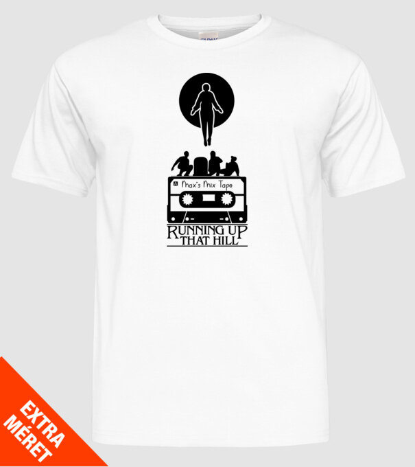 maxs mix tape stranger things model alb pe tricou