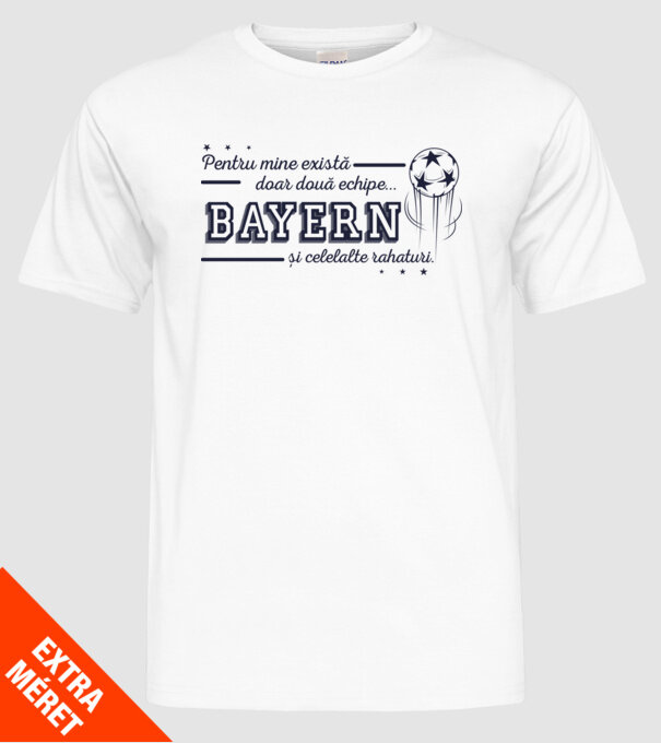 Pentru mine există doar două echipe, Bayern și celelalte rahaturi model alb pe tricou