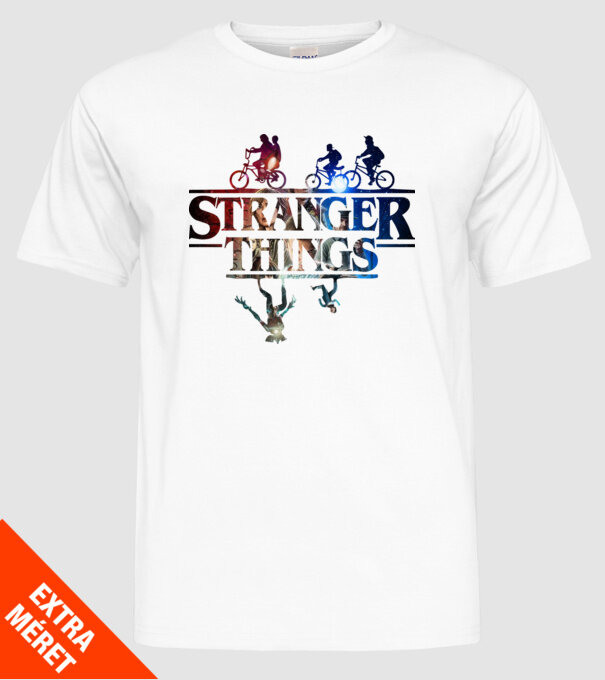stranger things quote poster2 model alb pe tricou