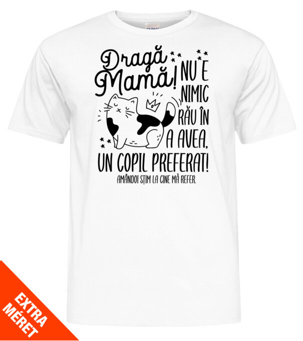  model  pe tricou