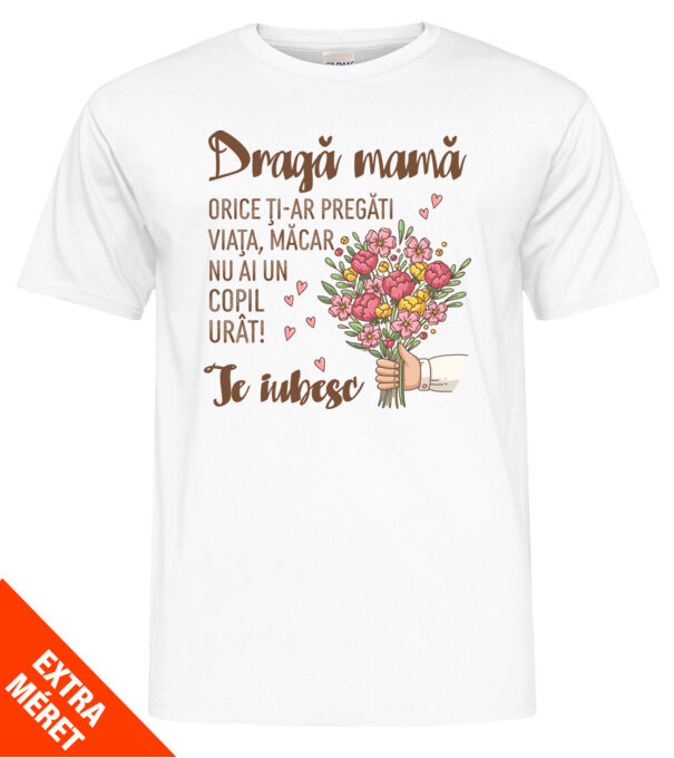  model  pe tricou