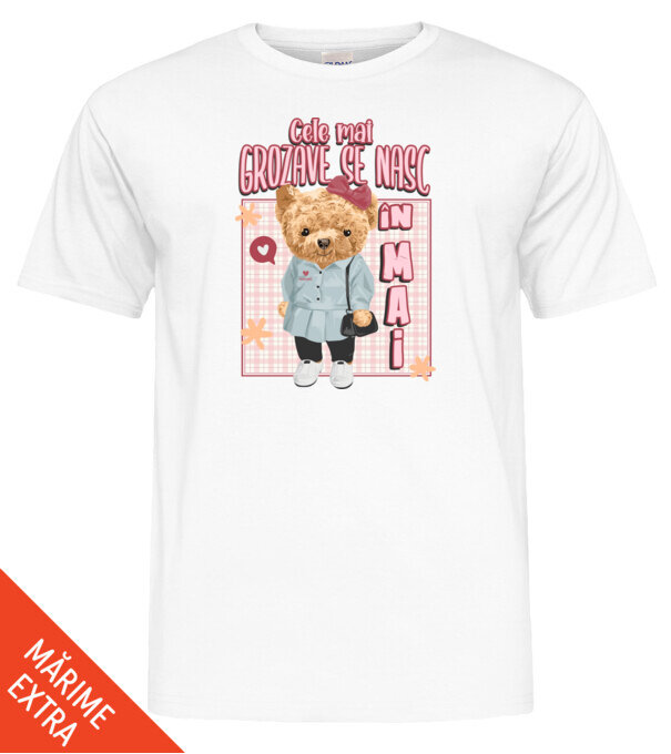  model  pe tricou
