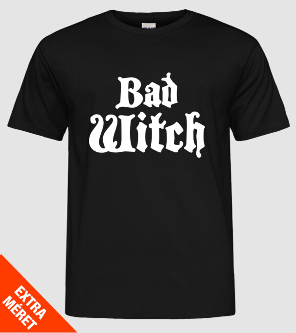Bad Witch tricou cuplu model negru pe tricou