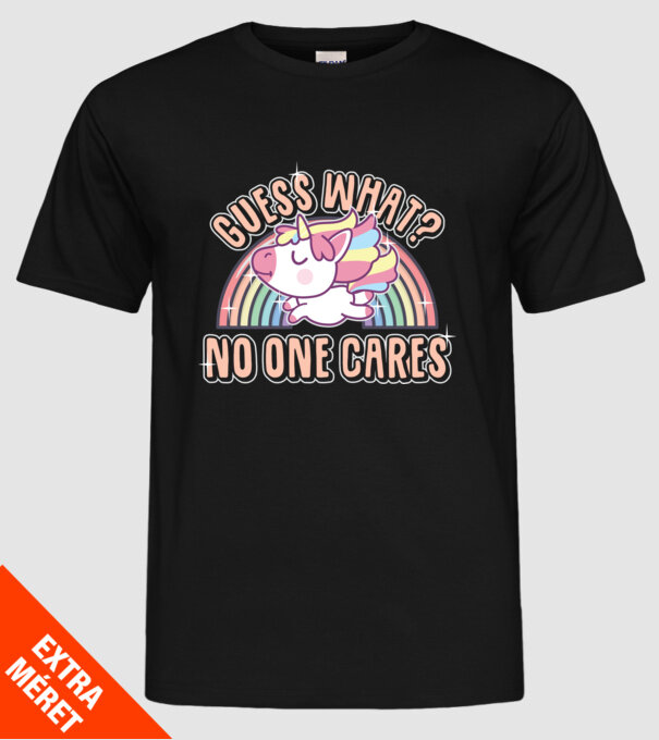 Guess what Unicorn model negru pe tricou