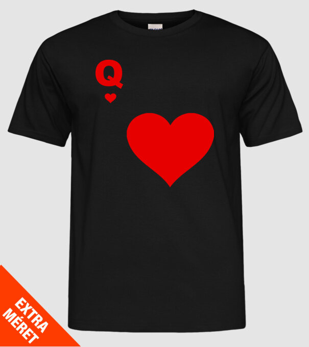 Regină model negru pe tricou
