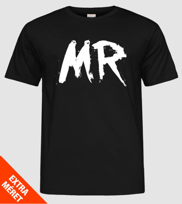 Mr. model negru pe tricou