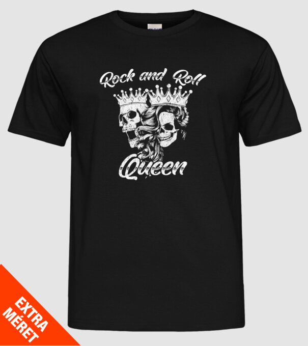 RNR QUEEN model negru pe tricou