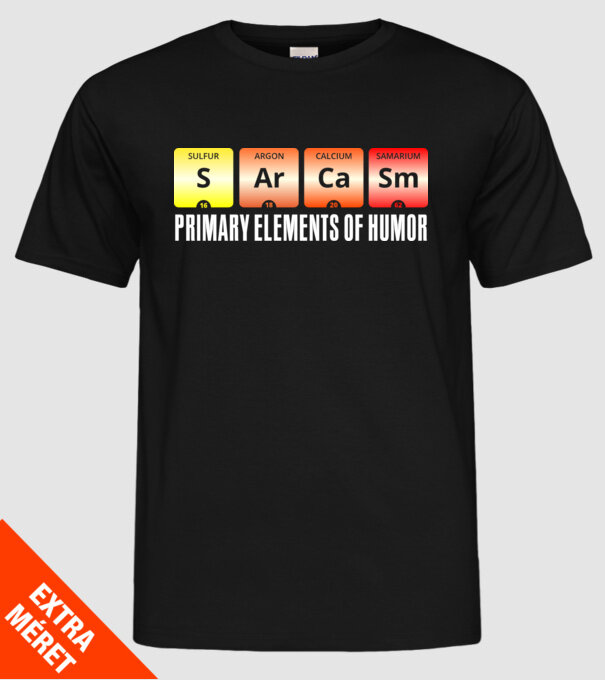 Sarcasm model negru pe tricou