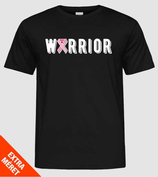 Warrior model negru pe tricou