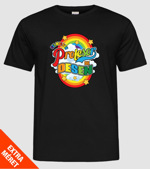 Cel mai bun de desen model negru pe tricou